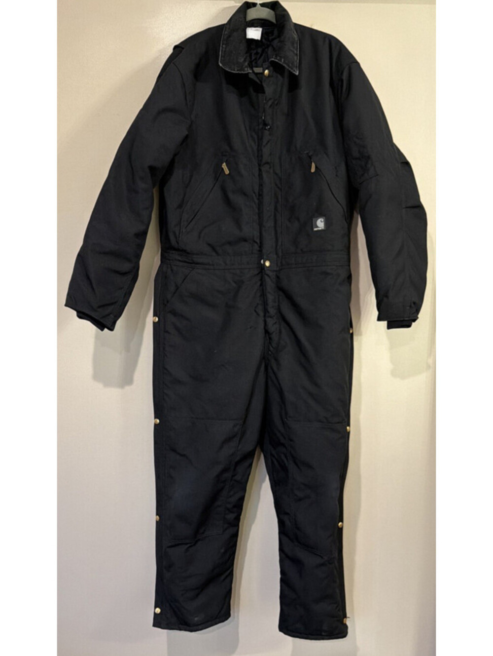 Carhartt Yukon Extreme Insulated Coveralls Black 63" Length